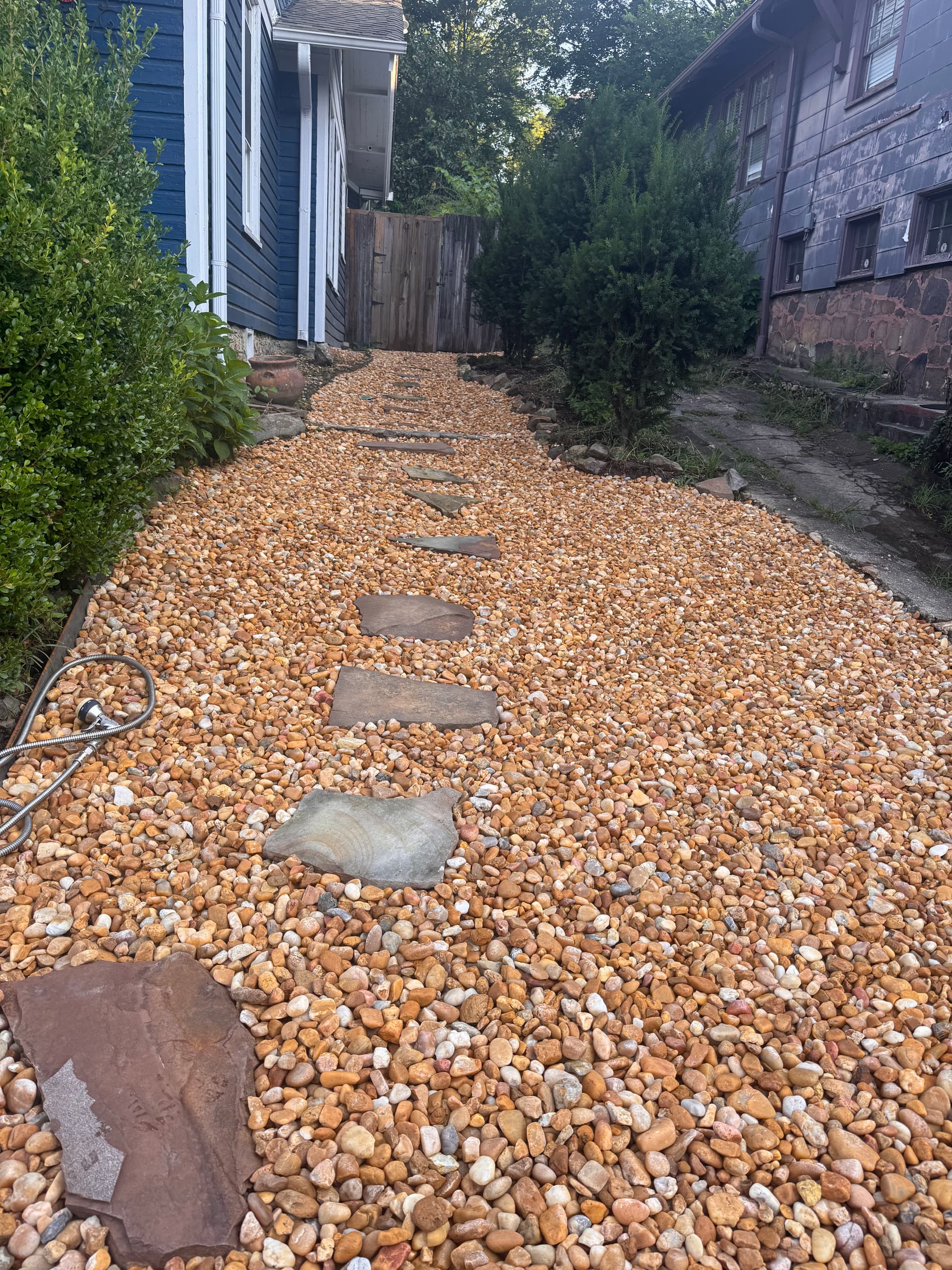 Gallery photos for No Grass, No Maintenance - Just a Clean Yard That Works: Image #1