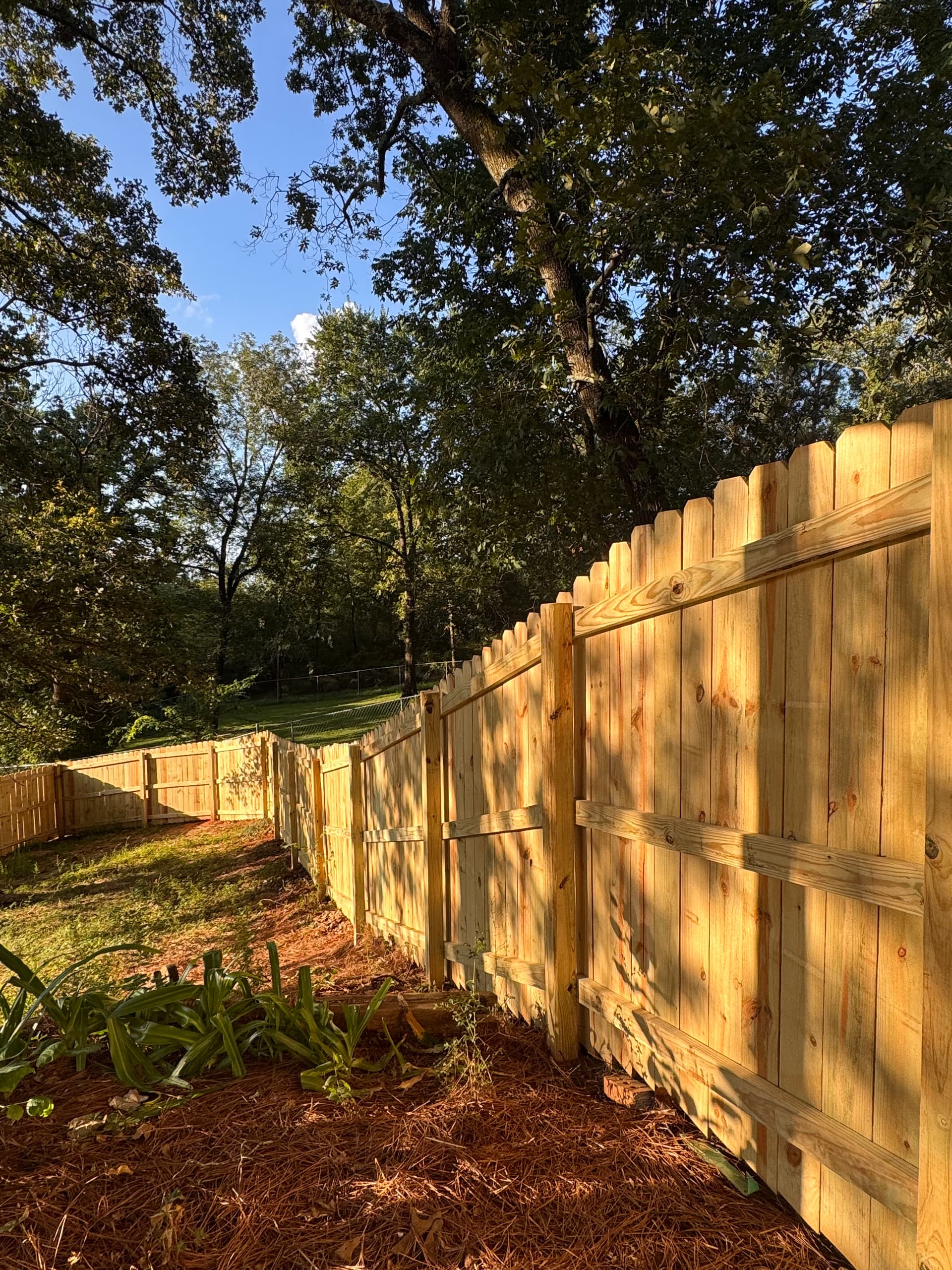 Custom Wood Privacy Fence Built for Backyard Peace and Pets